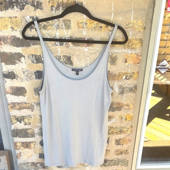Eileen Fisher Tops - Eileen Fisher ,Light Gray Women's Tank Top